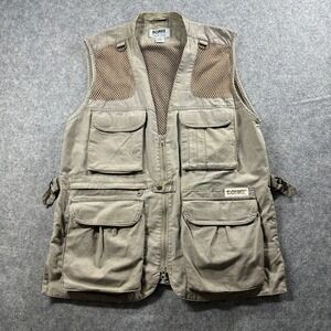 Domke PhoTOGS Photography Vest Mens M Khaki Mesh Multi Pocket Utility Flaws